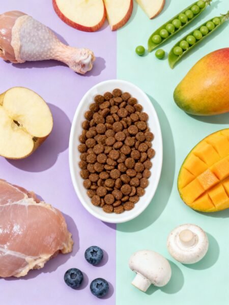 Ingredientes naturales Dibaq Sense Sterilized – pollo, pato, frutas y verduras frescas