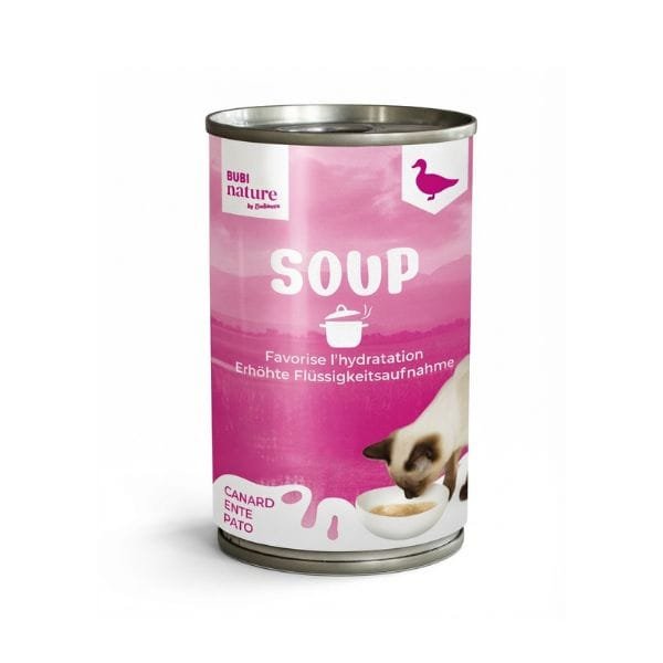Comida húmeda para gatos - Sopa de Pato "BUBI nature by Bubimex".
