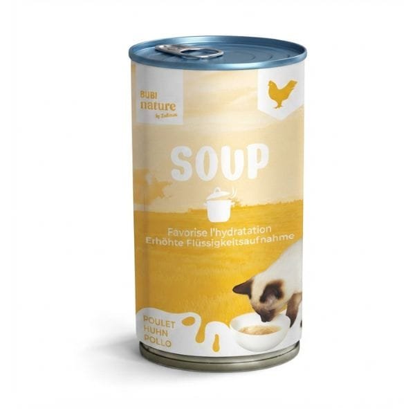 Comida húmeda para gatos - Sopa de Pollo "BUBI nature by Bubimex".