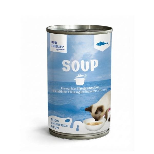 Comida húmeda para gatos - Sopa de Atún "BUBI nature by Bubimex".