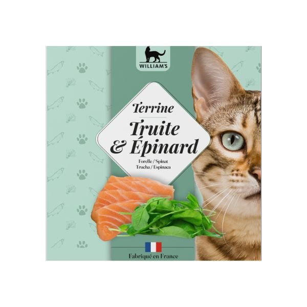 Terrina de trucha y espinaca