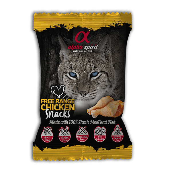 Alpha Spirit Snack de Ave de Corral para Gatos 50g