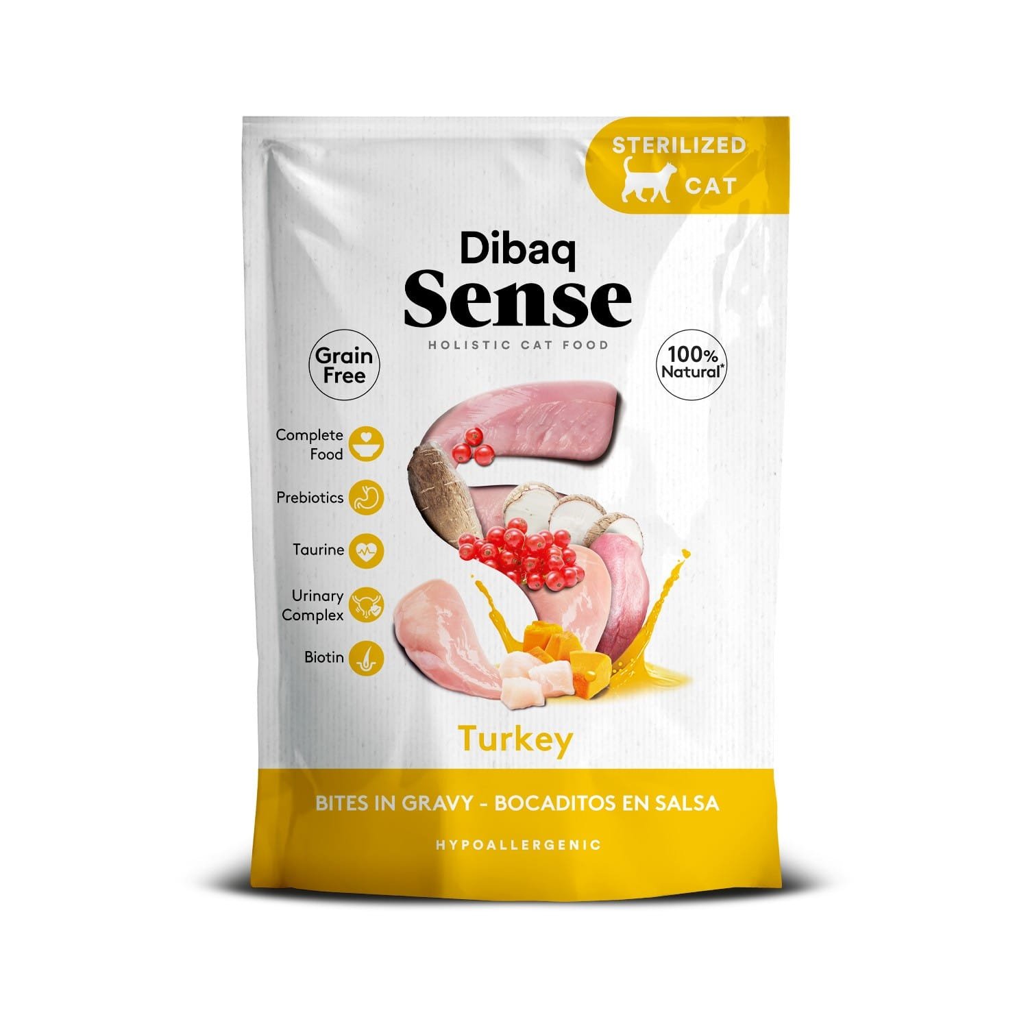Dibaq Sense Bocaditos en Salsa Pavo 100g