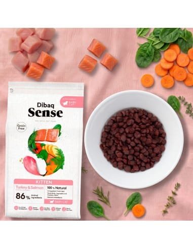 Dibaq Sense Grain Free Kitten - pienso natural para gatitos, imagen 2