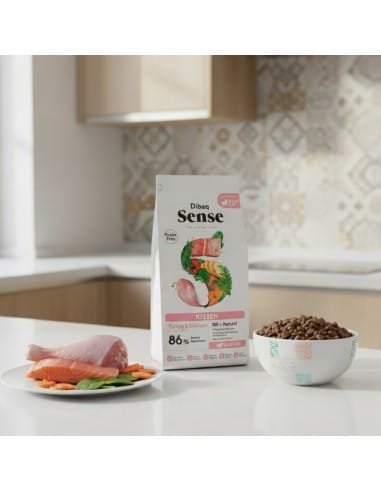 Dibaq Sense Grain Free Kitten - pienso natural para gatitos, imagen 3