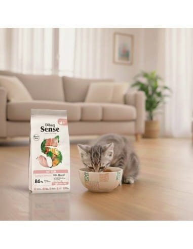 Dibaq Sense Grain Free Kitten - pienso natural para gatitos, imagen 4